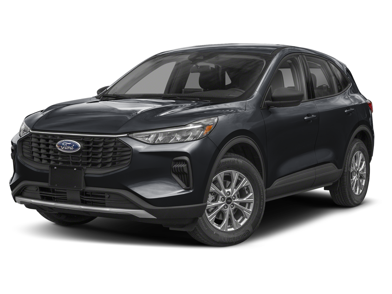 2025 Ford Escape Active in Silver Metallic — front three-quarter view