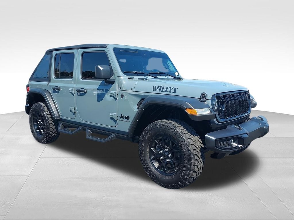 2024 Jeep Wrangler — side profile view
