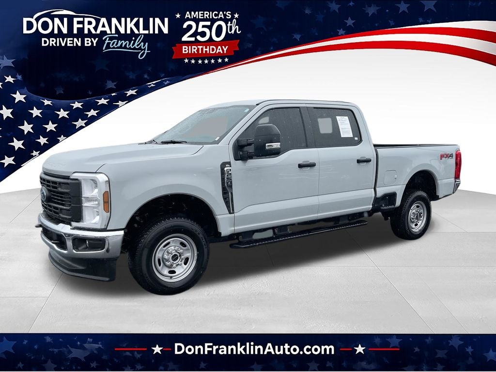2025 Ford F-250SD XL in Avalanche — front three-quarter view