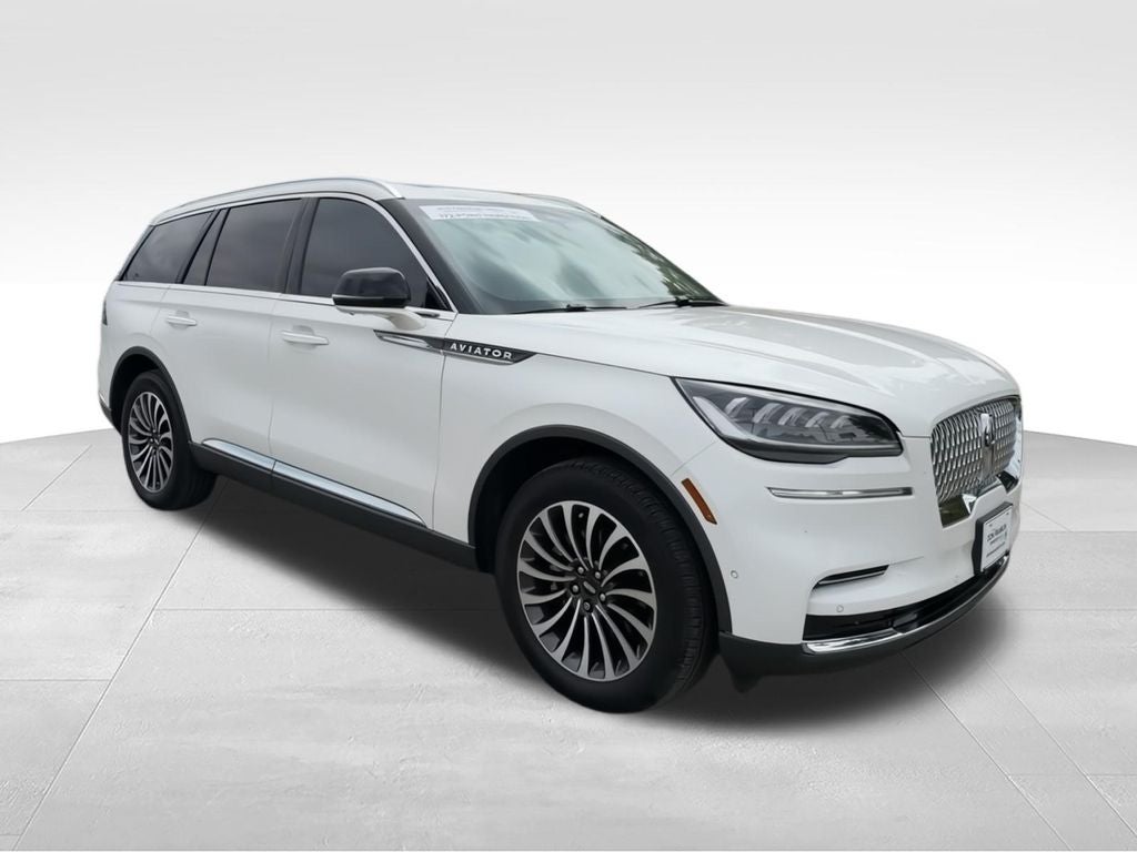 2023 Lincoln Aviator — rear three-quarter view