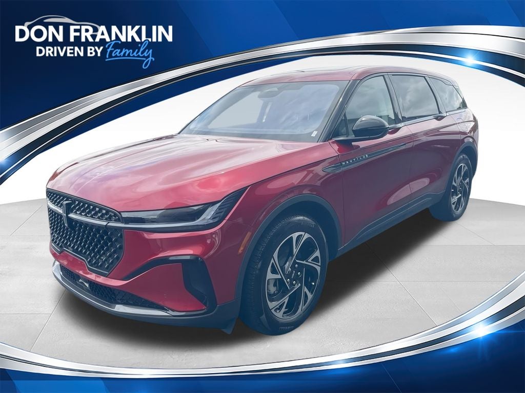 2026 Lincoln Nautilus Premiere in Red Carpet Metallic Tinted Clearcoat — front three-quarter view